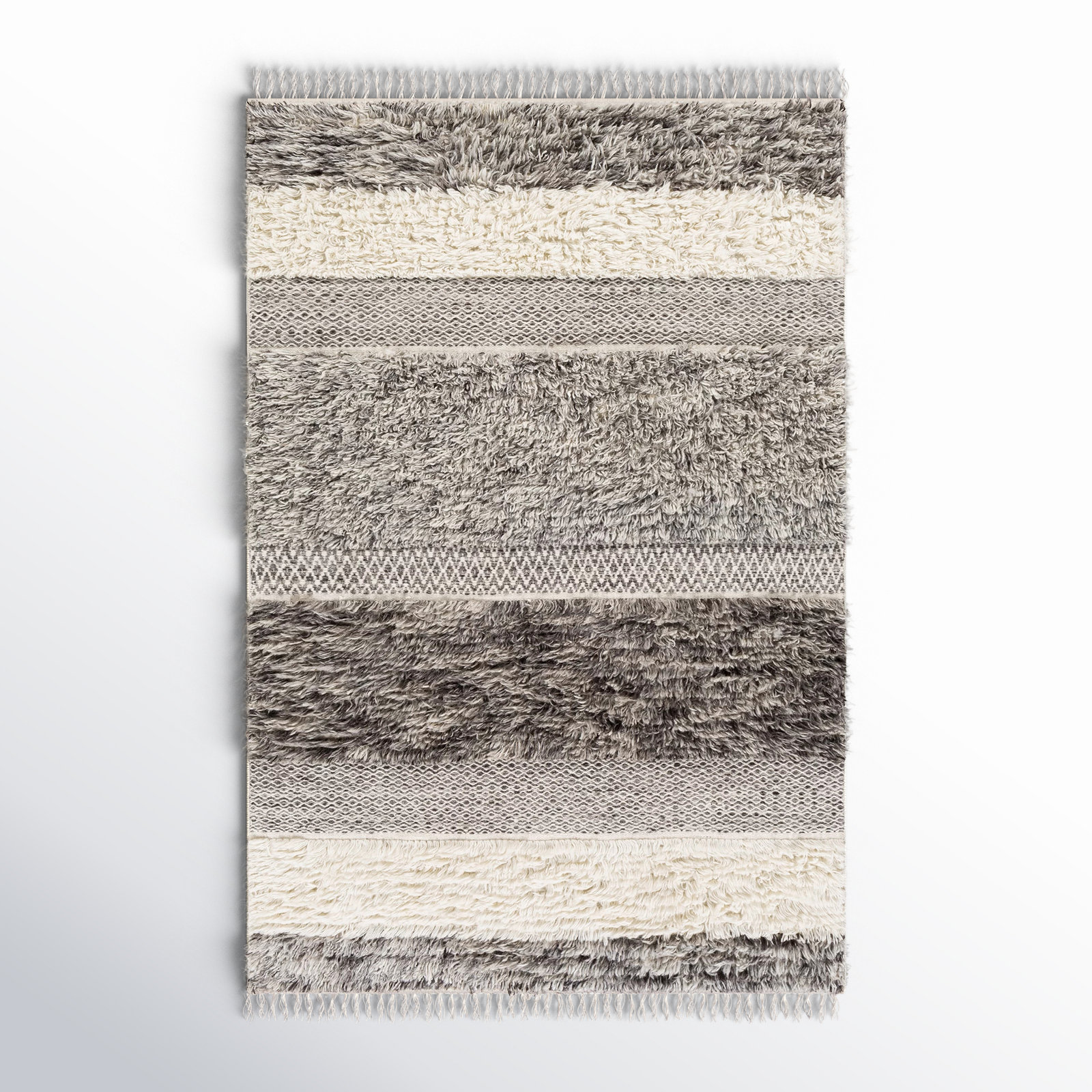 Catalina Handmade Wool Rug, Rectangle 2' x 3'