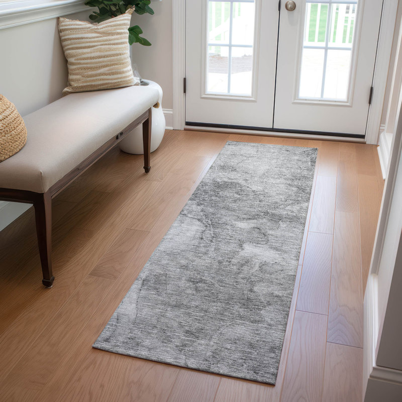 Tapis intérieur / extérieur Neculae, Tapis de couloir 2 pi 3 po x 7 pi 6 po