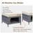 Seob 71.26'' Wide Patio Sofa with Cushions-1865987821