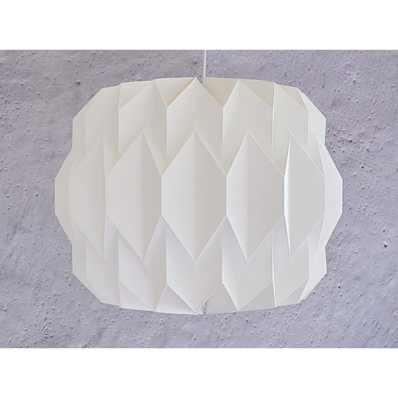 11'' H Paper Oval Pendant Shade