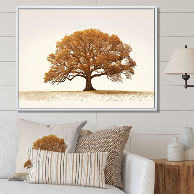 «Brown Essence Of Oak Tree I», reproduction sur toile