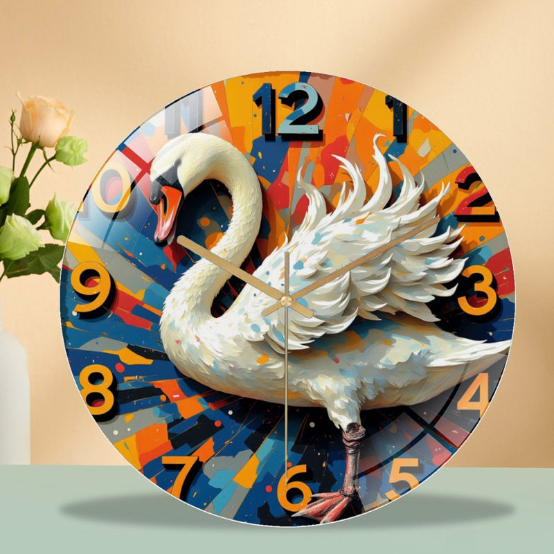 Horloge murale élégante 12 po
