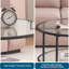 Table basse double en verre-40651444