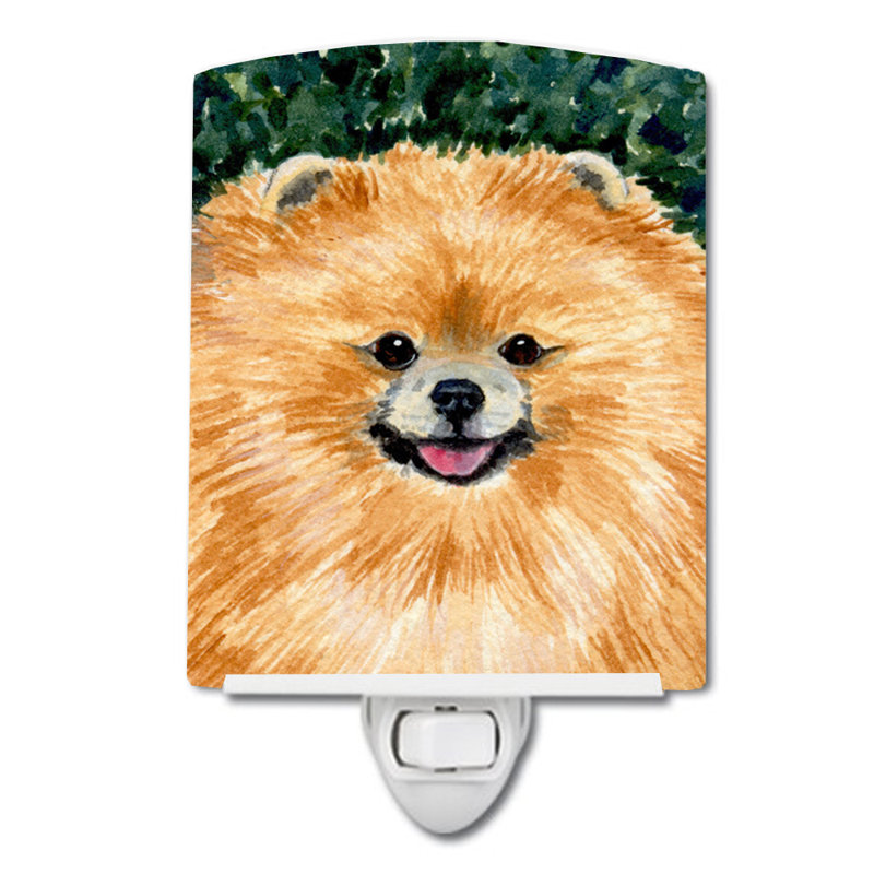 Pomeranian Ceramic Night Light