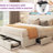 Chantise Upholstered Storage Bed with LED Lights and Built In USB Port-656268511-613874407