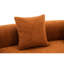 Canapé modulaire orange moderne - Chenille de luxe Space Design Luxurious Living