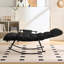 Fauteuil inclinable moelleux avec dossier alvéolaire de massage - support lombaire et repose-pieds réglables à 4 positions, poches de rangement latérales, cadre en acier robuste-1276395798