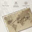 «The World is Your Oyster Map», reproduction sur toile tendue-1421047744