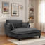 Chaise longue moderne avec coussins-1663003075