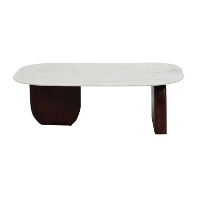 Dujon Marble Top Single Coffee Table