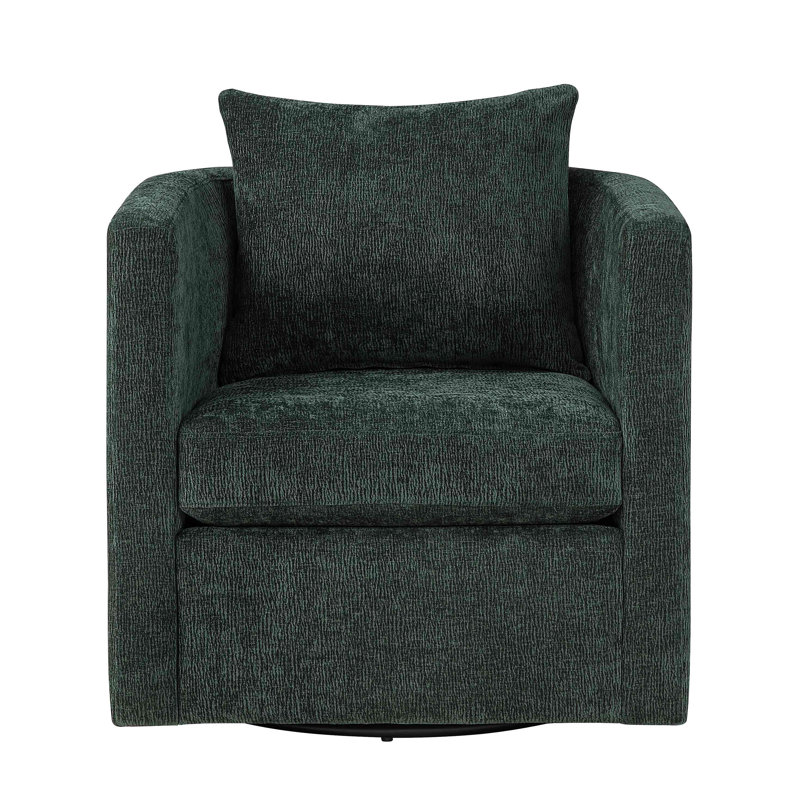 Fauteuil demi-tonneau Sutton, Vert