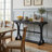 52" Long Vintage Narrow Console Table, Sturdy Open Storage Shelf, Anti-Tip Design Suitable For Entryway, Living Room-1952695094