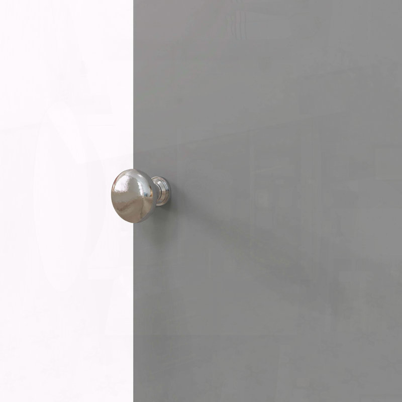 Armoire à papier hygiénique avec plancher en coin, Gray