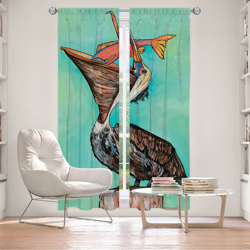 Ensemble de rideaux en polyester 2 pièces Gennaro, L 20 po x L 52 po
