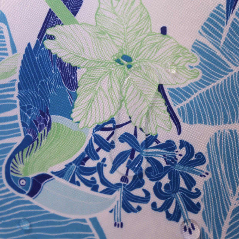 Edelstein Table Runner, Blue/Green/White, 35cm W x 183cm L
