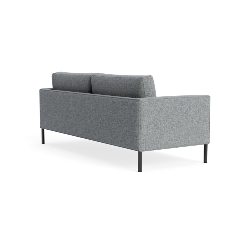 Pieds en métal pour canapé Paramount, H 32 po x l 80 po x P 34 po, Kvadrat Invité gris bleu