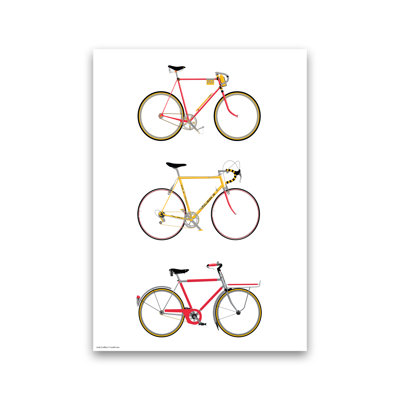 Three Bikes - Print