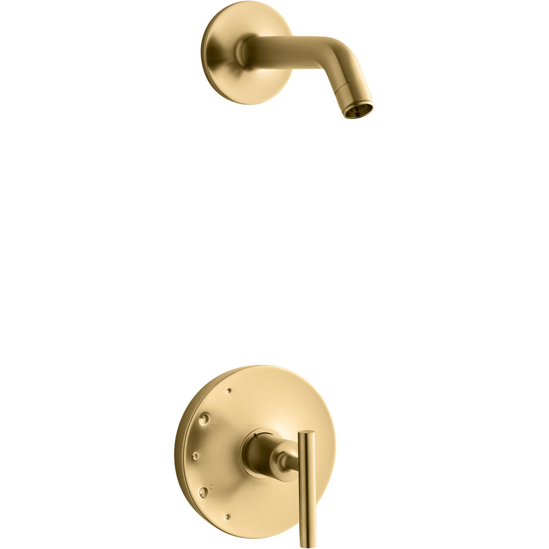 Kohler Purist® Rite-Temp Shower Valve Trim with Lever Handle, Less Showerhead Kohler