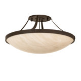 Urban 8 - Light Semi Flush Mount