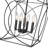 4 - Light Steel Dimmable Lantern Geometric Chandelier-1675516967-1675516962