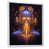 White Floater Framed