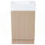 Meuble-lavabo polyvalent avec lavabo et plusieurs options de rangement pour les salles de bain modernes-859184298