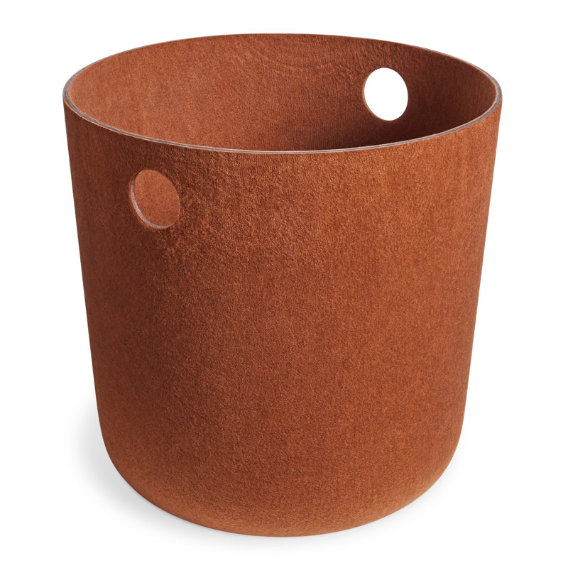 Olly Polyester General Basket, Copper, 16" x 16"
