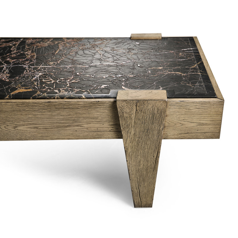 Table basse rectangulaire en marbre Echo Canyon