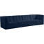 Canapé modulaire en velours 128 po Henar-87385070