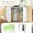Yeramis Wrought Studio? L-shaped Computer Desk With Storage Shelves Adjustable Shelf For Home Office-1025644532
