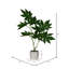 17'' Faux Papaya Tree in Pot