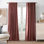 Ensemble de rideaux en velours 2 panneaux Dessy