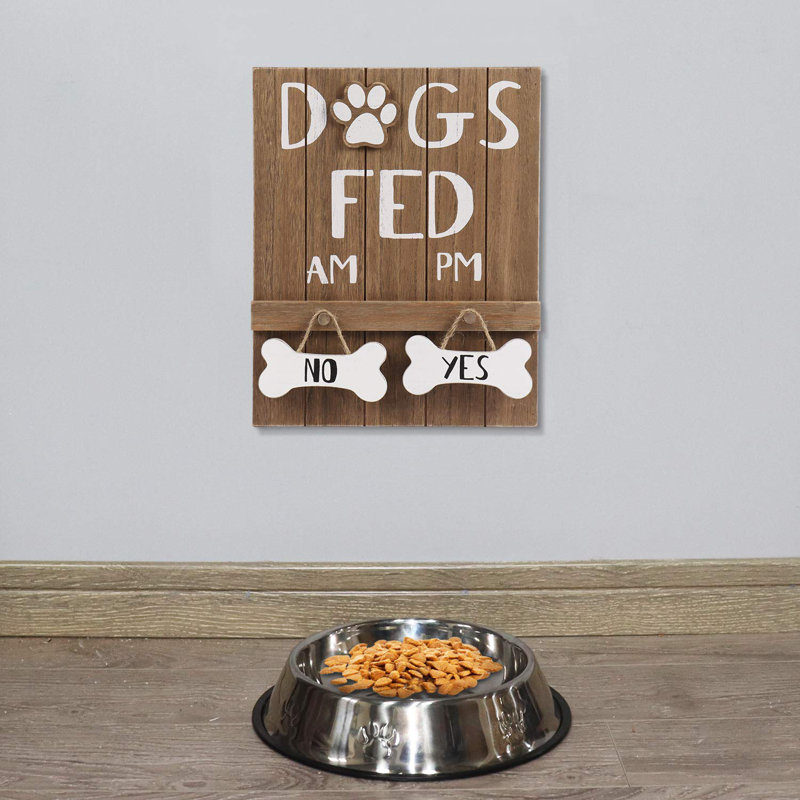 Decorative Dog Meal Scheduler