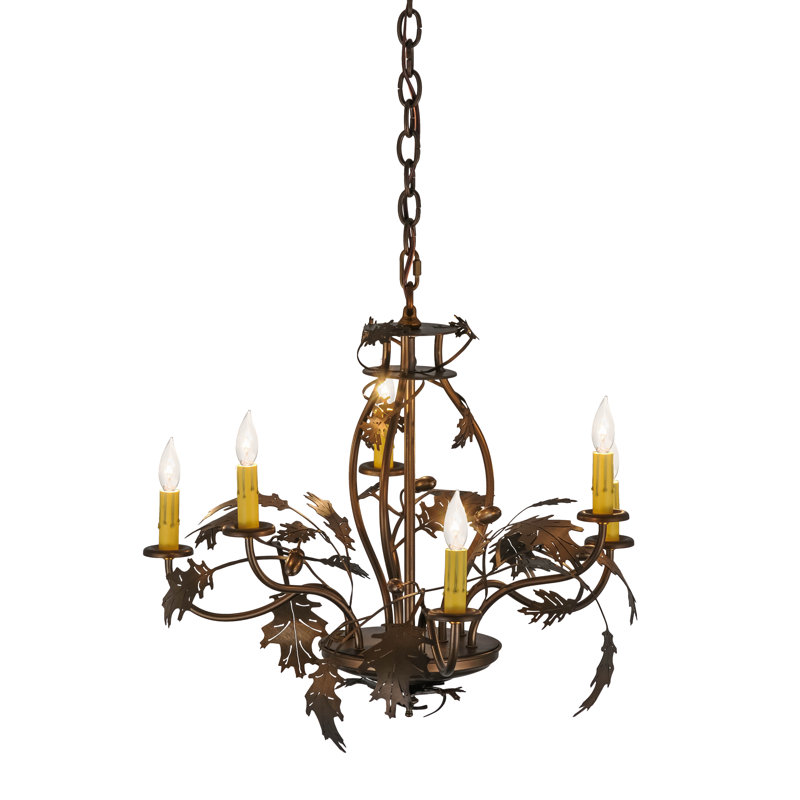 Rustic Lodge 6 - Light Chandelier