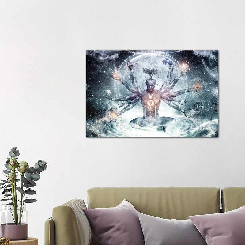 «The Neverender Dreamer» par Cameron Gray, impression, H 26 po x l 40 po x P 1,5 po, Toile tendue