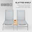 Double chaise longue inclinable 62,25 po Idolina
