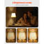 Cordless Table Lamp 5200mAh Rechargeable Battery Desk Lamp Fabric Shade-886281919