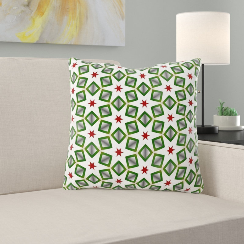 Coussin décoratif à motif, Intérieur
