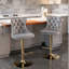 Pascola Swivel Adjustable Height Bar Stools Kitchen Barstools-2115263572