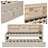 Luxurious Comfort USB Upholstered Daybed with Trundle & Storage Shelves-937106093