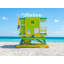 Miami Lifeguard Chair - Chair 100 Photographic Print by Richard Silver-103000982-103000976-103000967