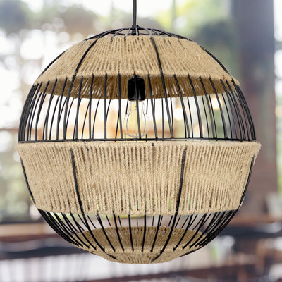 Luminaire suspendu large 19,75 "Aashman