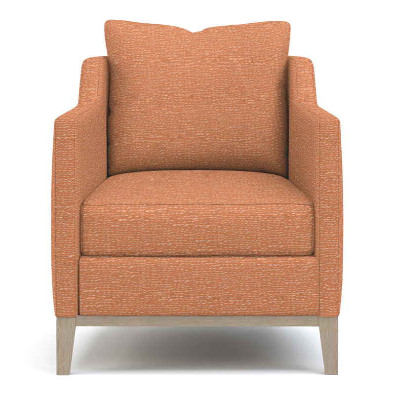 Maidstone Club Chair, Sandback, Perigold Arigato Mango