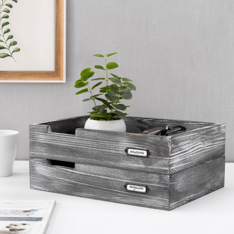 Kennett 2-Piece Stacking Desk Organiser Tray