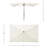 6 Piece Set, Weston Table with 4 Chairs, 10-Foot Rectangular Umbrella White-90563801-122872627