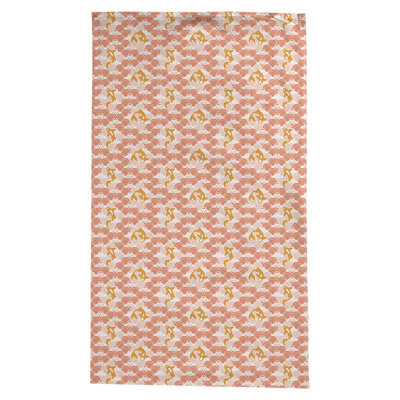Leffel Koi Fish Waves Pattern Tablecloth