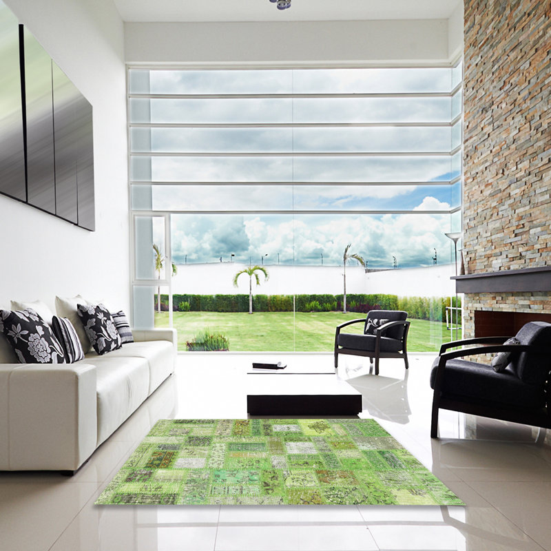 Tapis vert contemporain, Carré 7 pi