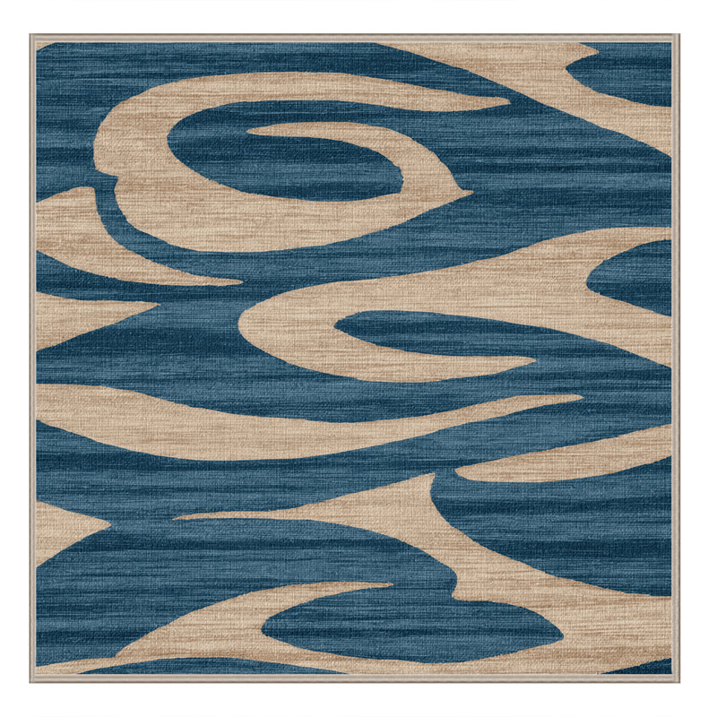 Tapis nautique lavable sable, Carré 4 pi