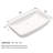 24"X15" Ceramic Rectangular Bathroom Vessel Sink - Modern, Stain , Countertop Mounted For Home And Restaurant Bathrooms In White Elegant Design With Resistance, Suitable Home, Office Building,