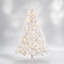 Sapin de Noël artificiel Douglas de 1,80 m préilluminé avec lumières DEL blanc chaud et extrémités de branches réalistes
